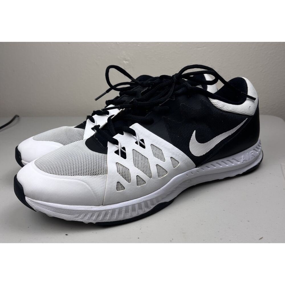 Nike Air Trainer 1 Shoes Mens Size 12 Black White Training Sneakers 852456-001